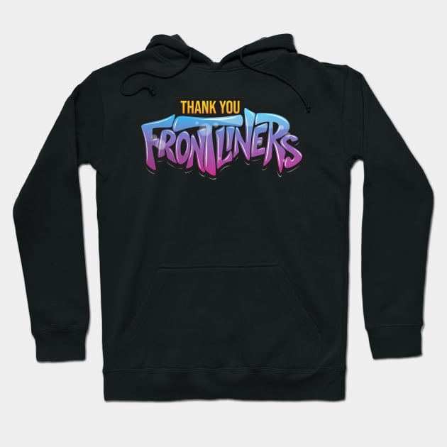 Thank You Frontliners Hoodie by Diskarteh